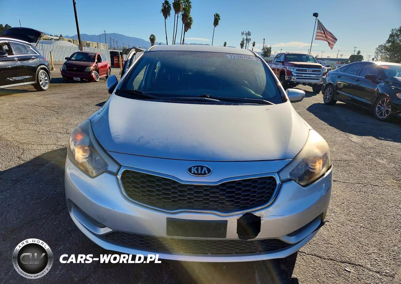 2014 Kia Forte Lx VIN:KNAFK4A68E5090536 - 5
