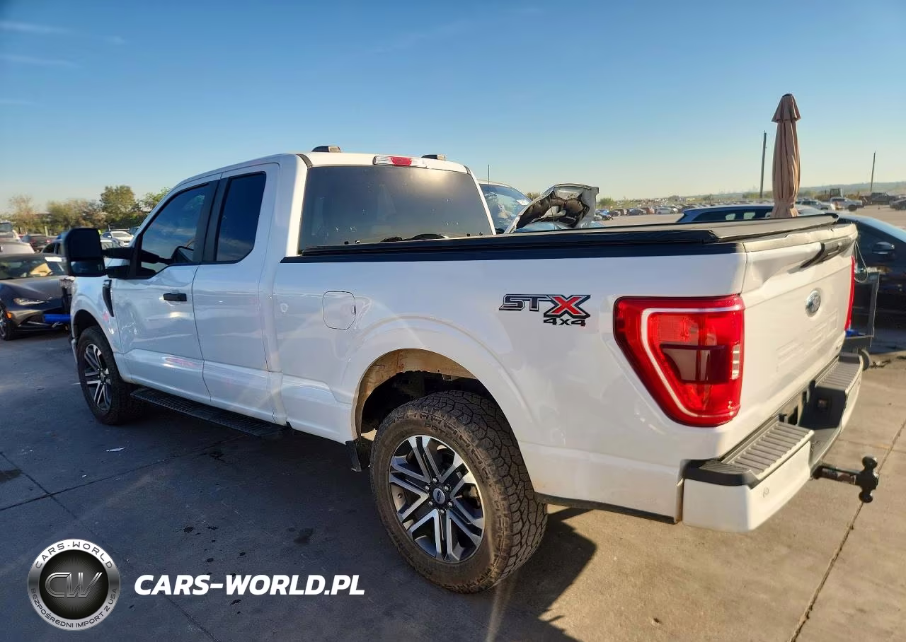 2022 Ford F150 Super Cab VIN:1FTFX1E80NKD30999 - 2