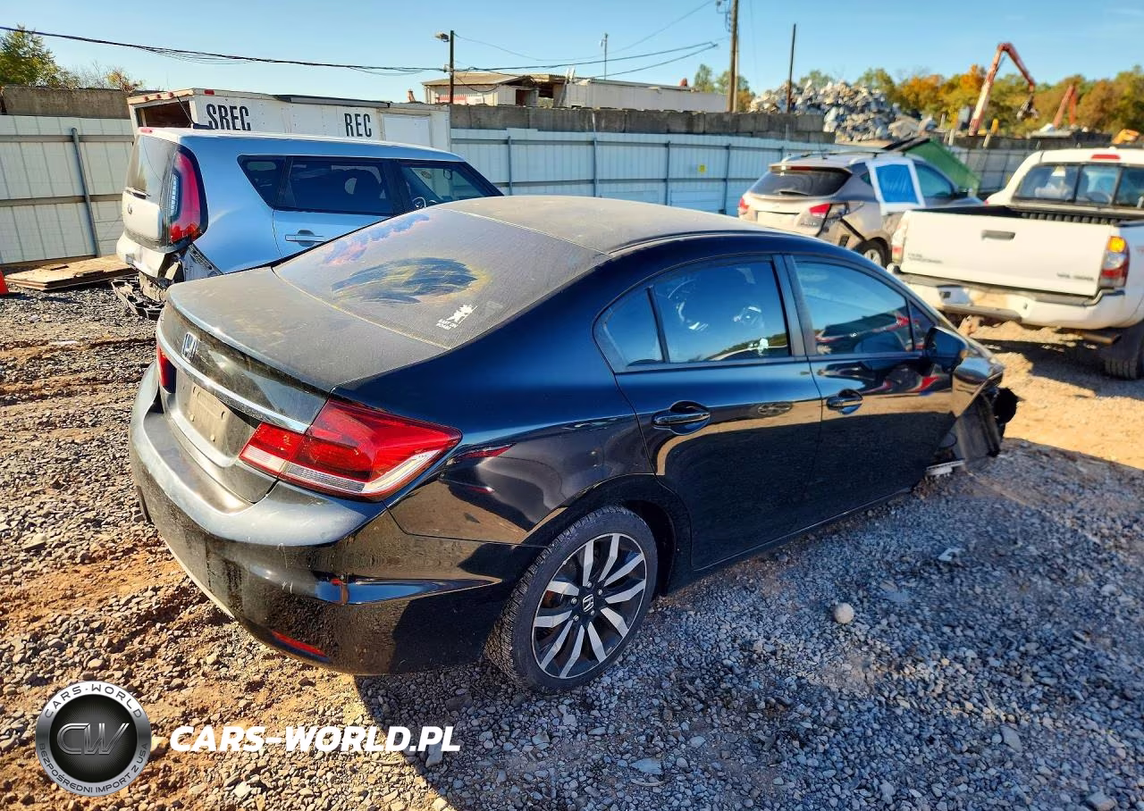 2015 Honda Civic Exl VIN:2HGFB2F92FH531034 - 3