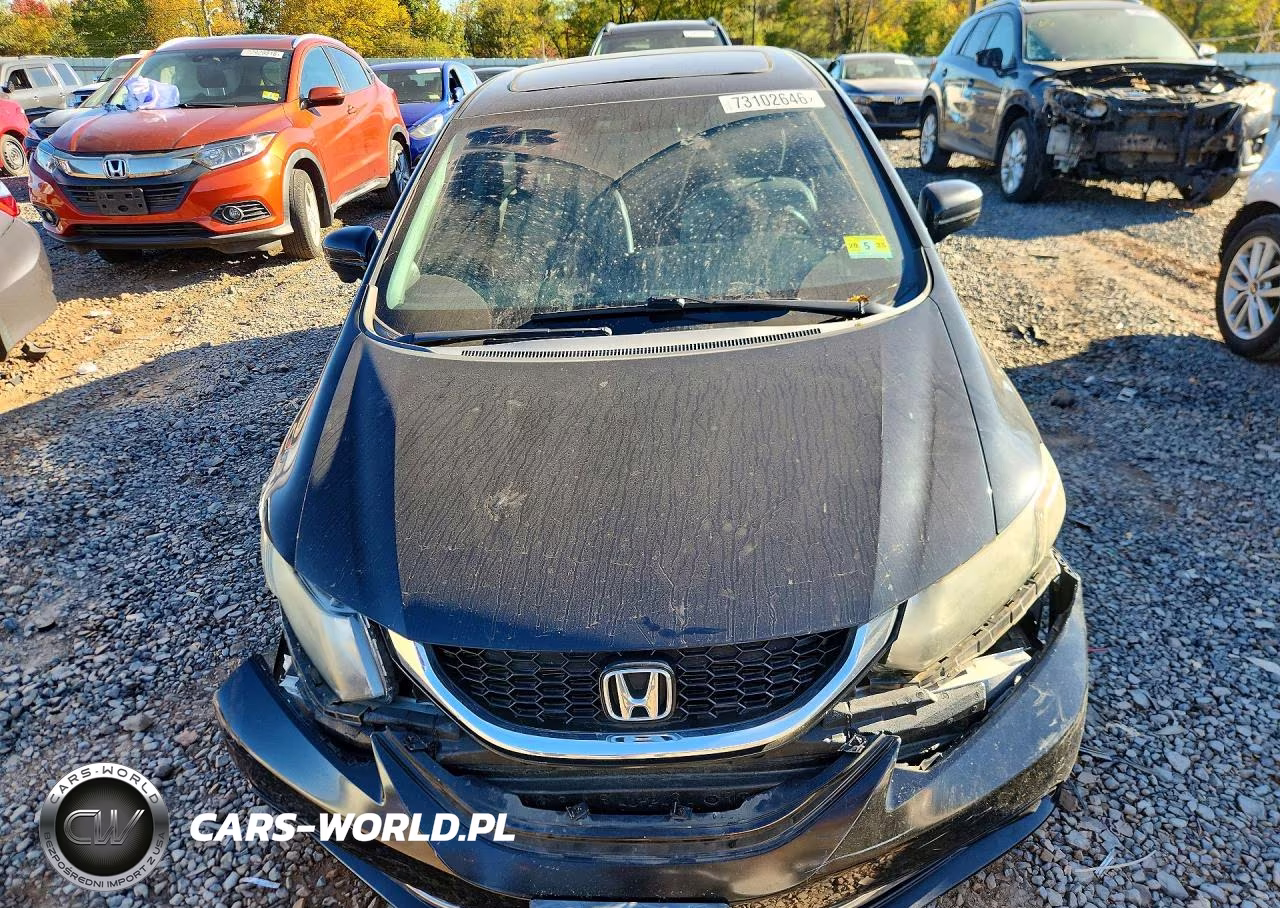 2015 Honda Civic Exl VIN:2HGFB2F92FH531034 - 5