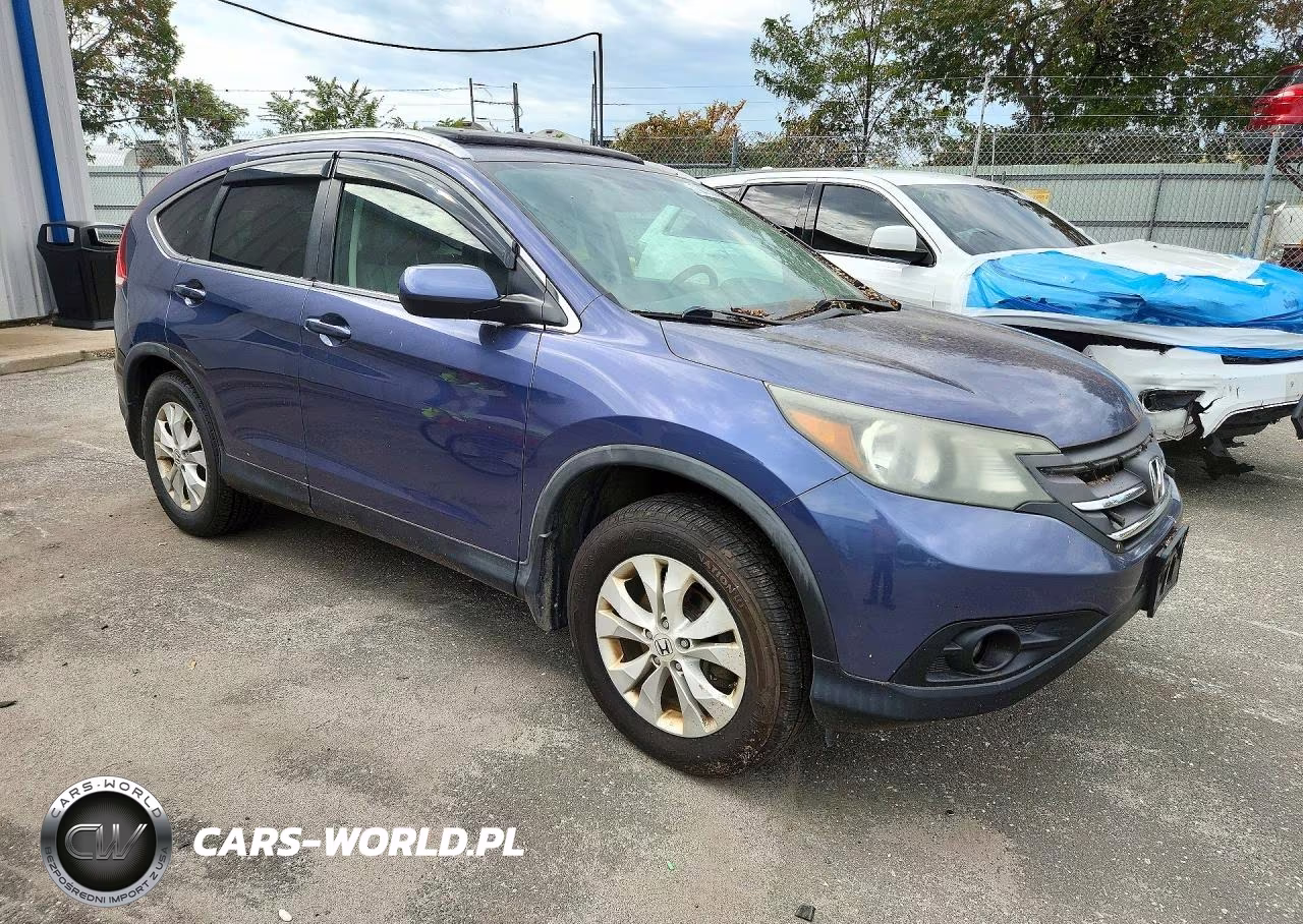 2013 Honda Cr-V Exl VIN:2HKRM4H75DH630609 - 4