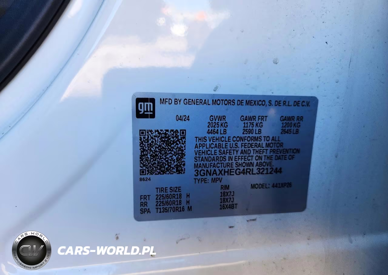 2024 Chevrolet Equinox Ls VIN:3GNAXHEG4RL321244 - 13