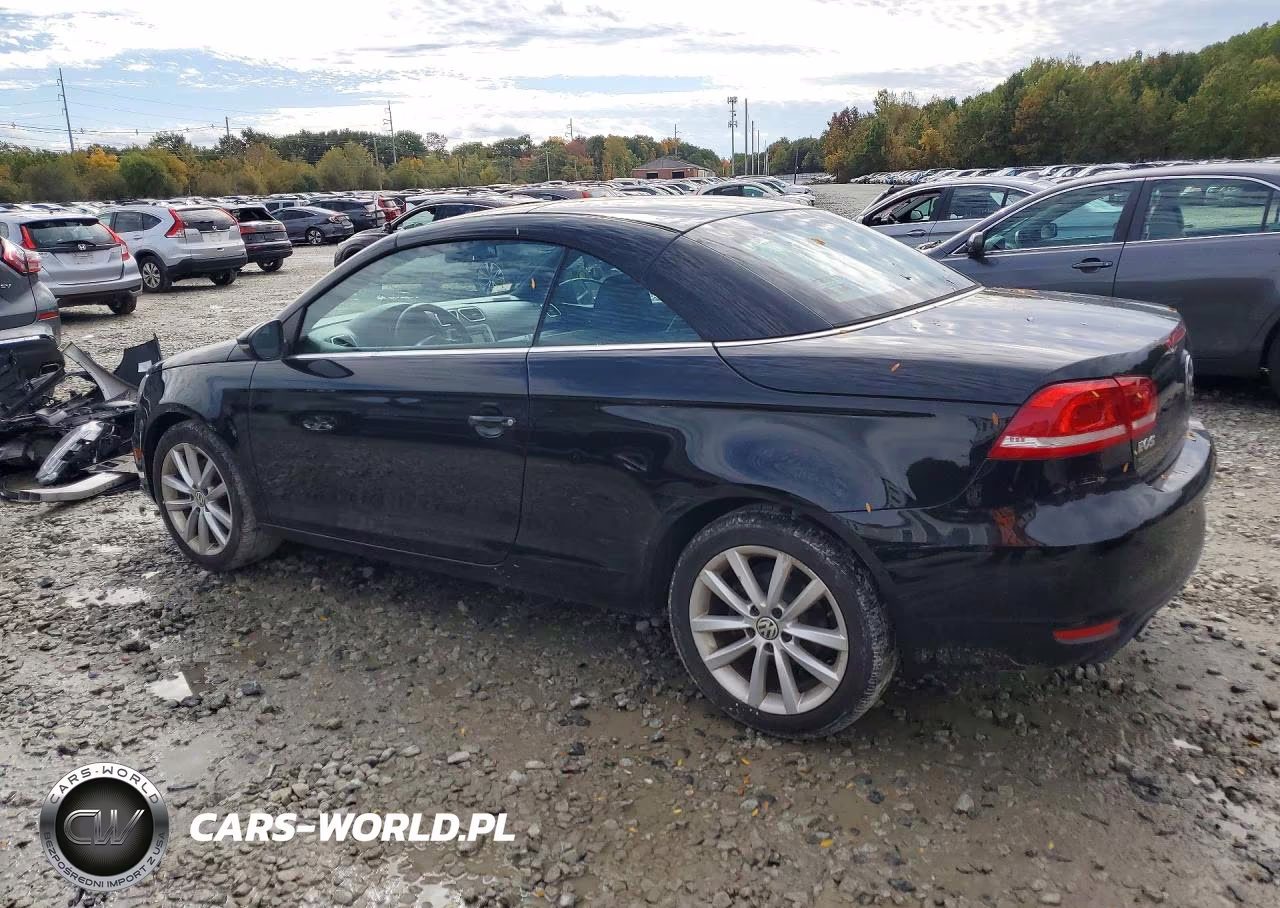 2012 Volkswagen Eos Komfort VIN:WVWBW7AH2CV002585 - 2