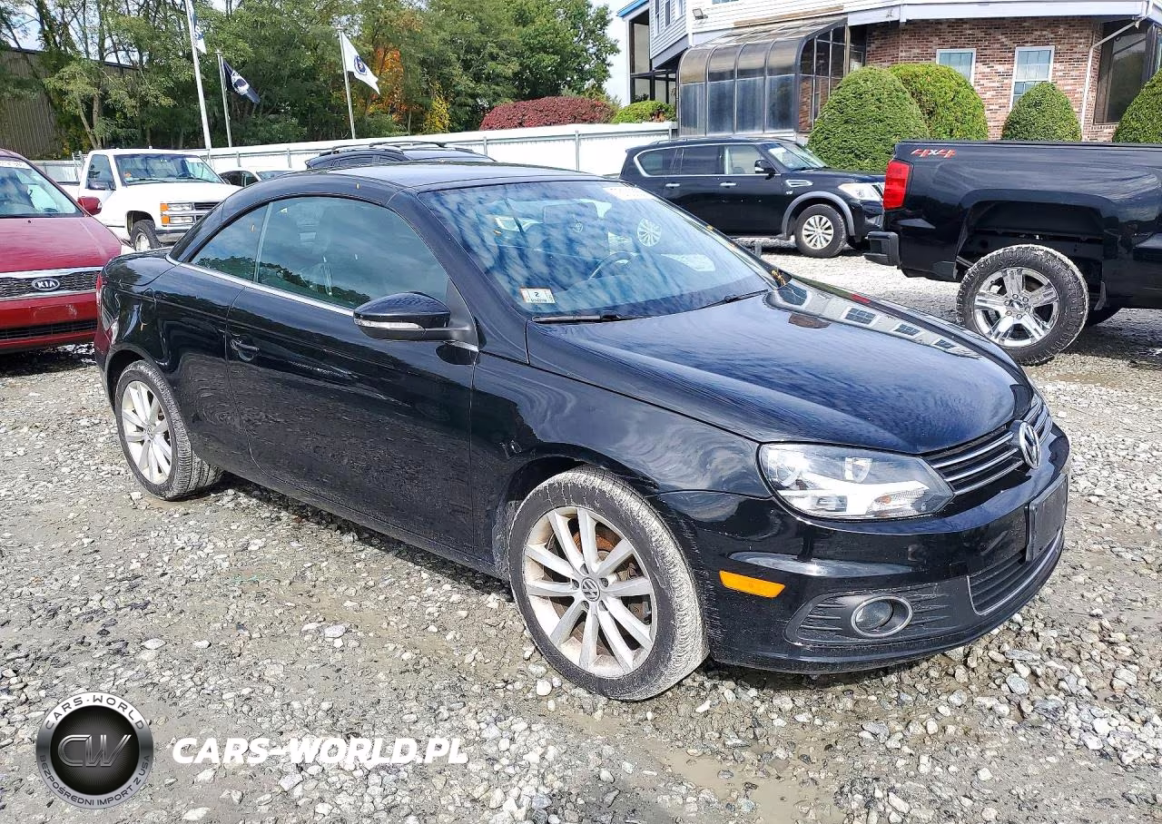 2012 Volkswagen Eos Komfort VIN:WVWBW7AH2CV002585 - 4