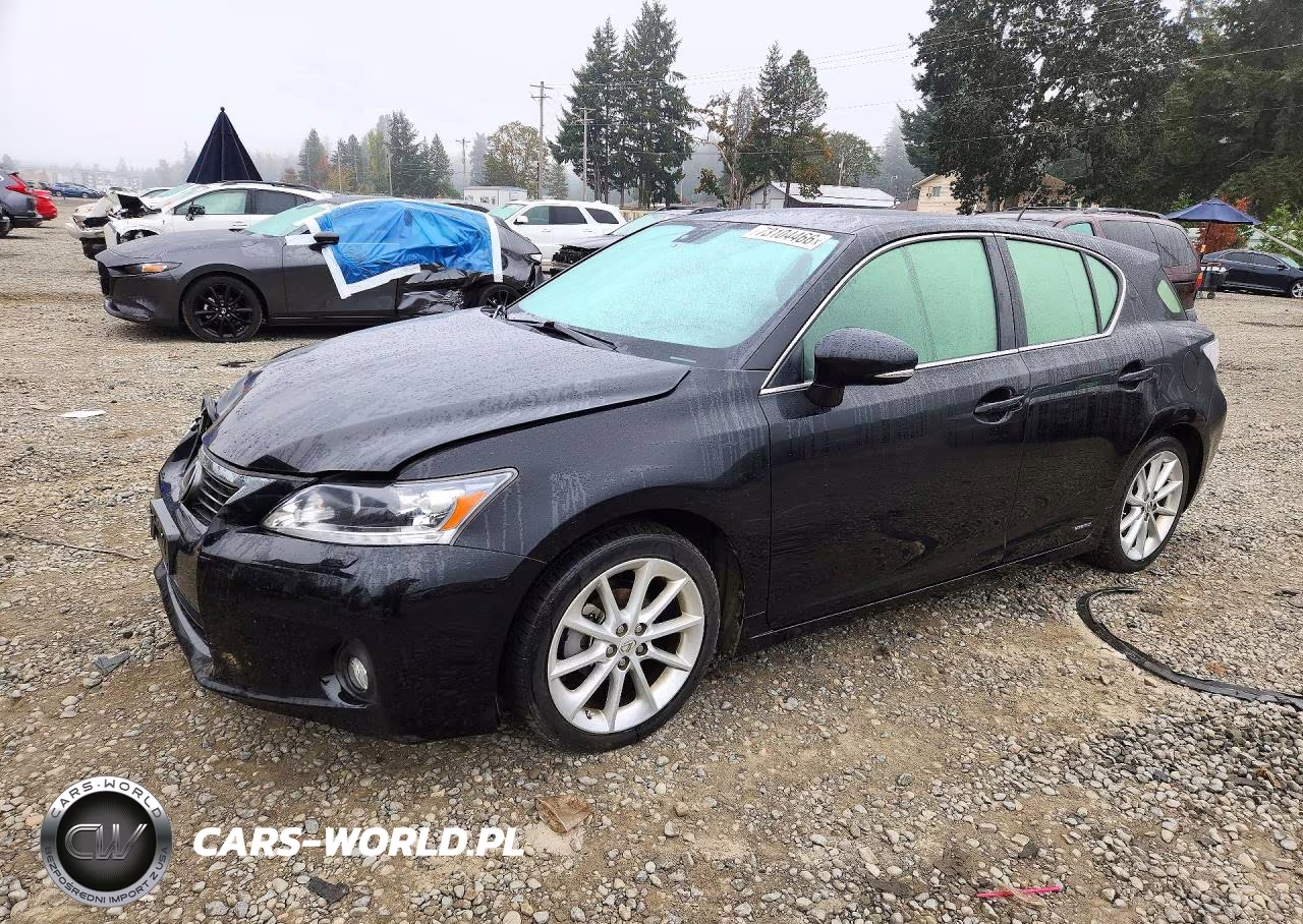 2012 Lexus Ct 200 VIN:JTHKD5BH9C2109187 - 1
