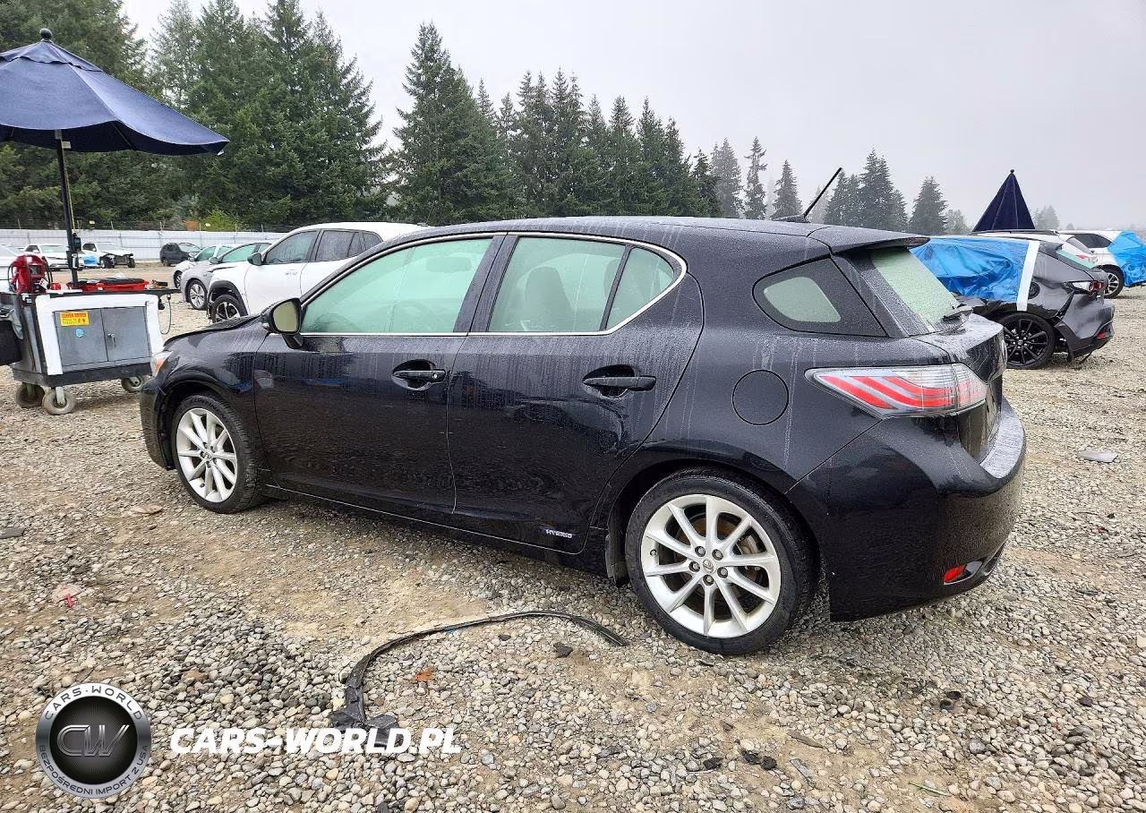 2012 Lexus Ct 200 VIN:JTHKD5BH9C2109187 - 2