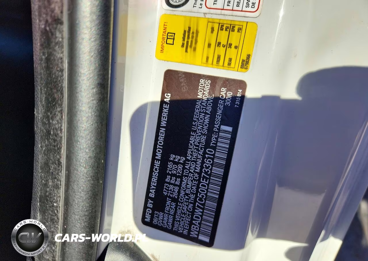 2013 BMW 328 I Sulev VIN:WBADW7C50DE733610 - 12