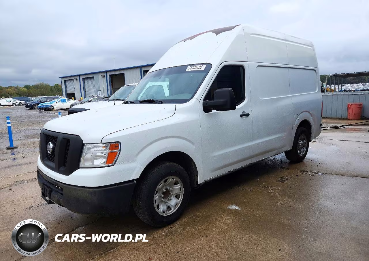 2017 Nissan Nv2500 Delivery Van VIN:1N6BF0LY4HN803799 - 1