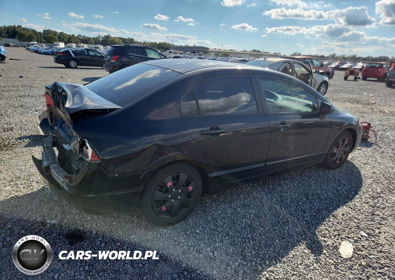 2007 Honda Civic Lx VIN:1HGFA16527L019787 - 3