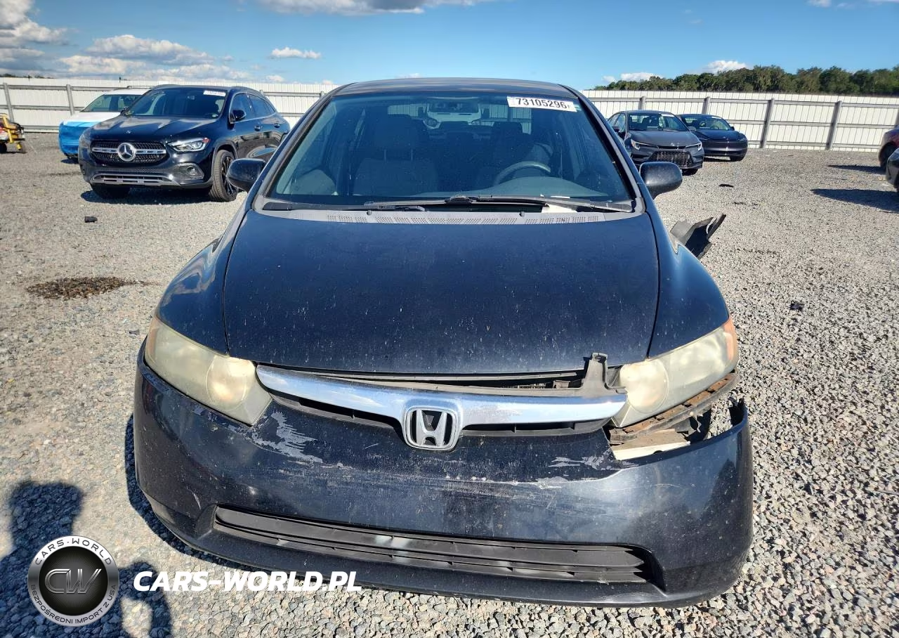 2007 Honda Civic Lx VIN:1HGFA16527L019787 - 5