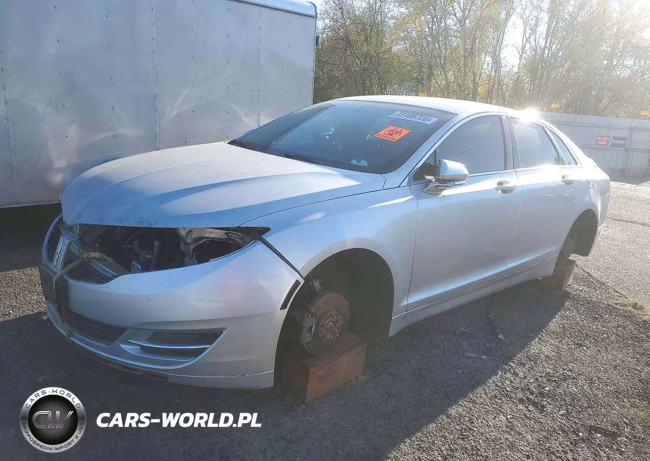 2014 Lincoln Mkz VIN:3LN6L2GK0ER804743 - 1