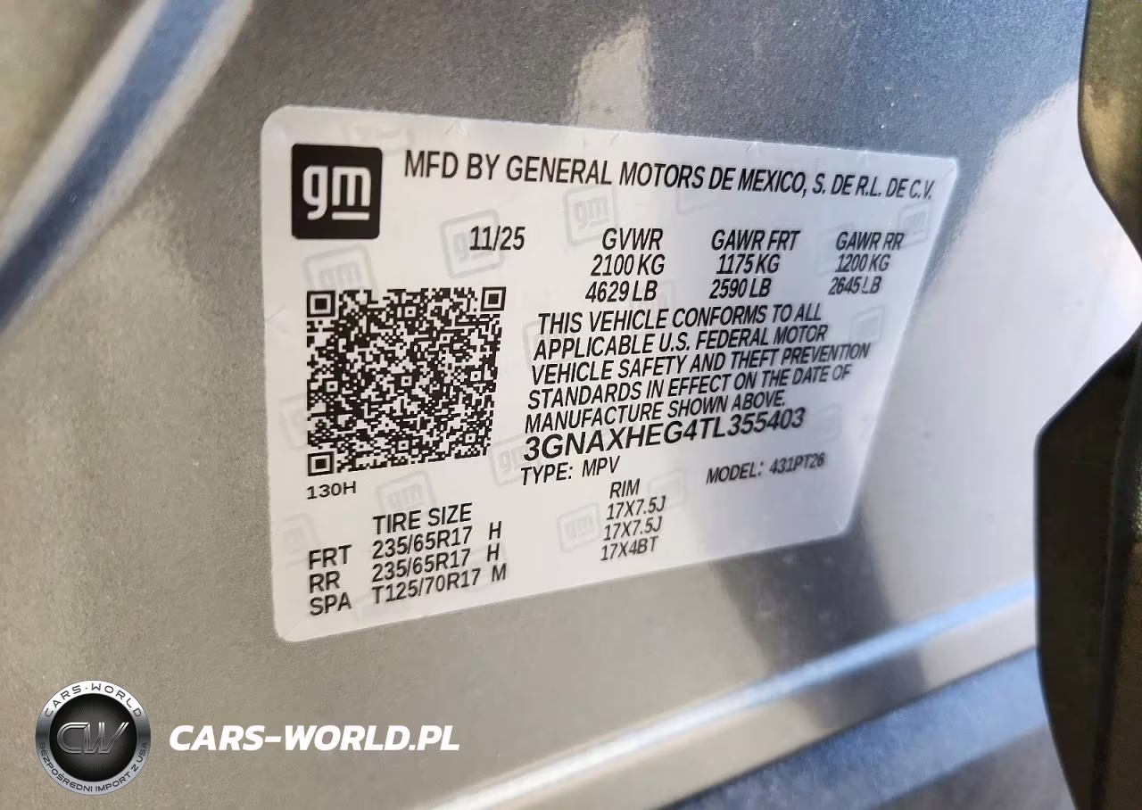2026 Chevrolet Equinox Lt VIN:3GNAXHEG4TL355403 - 12