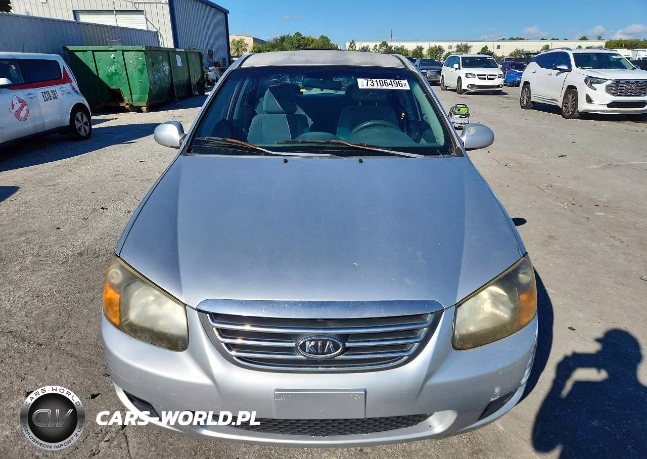 2009 Kia Spectra Lx VIN:KNAFE221195624321 - 5