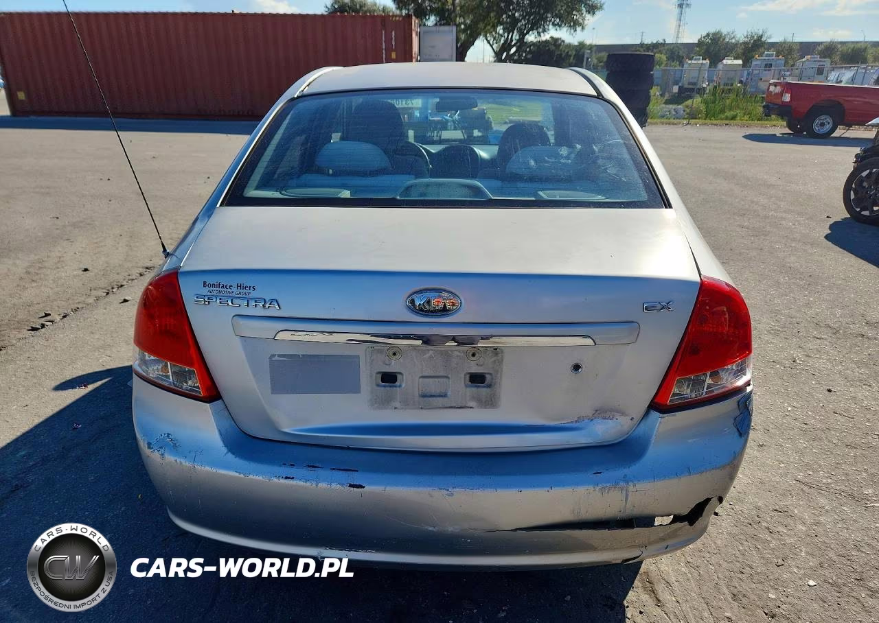 2009 Kia Spectra Lx VIN:KNAFE221195624321 - 6