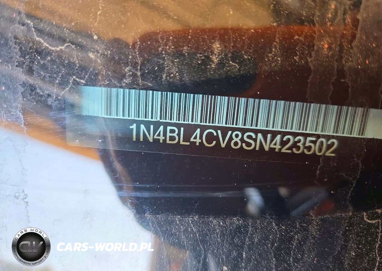 2025 Nissan Altima Sr VIN:1N4BL4CV8SN423502 - 12