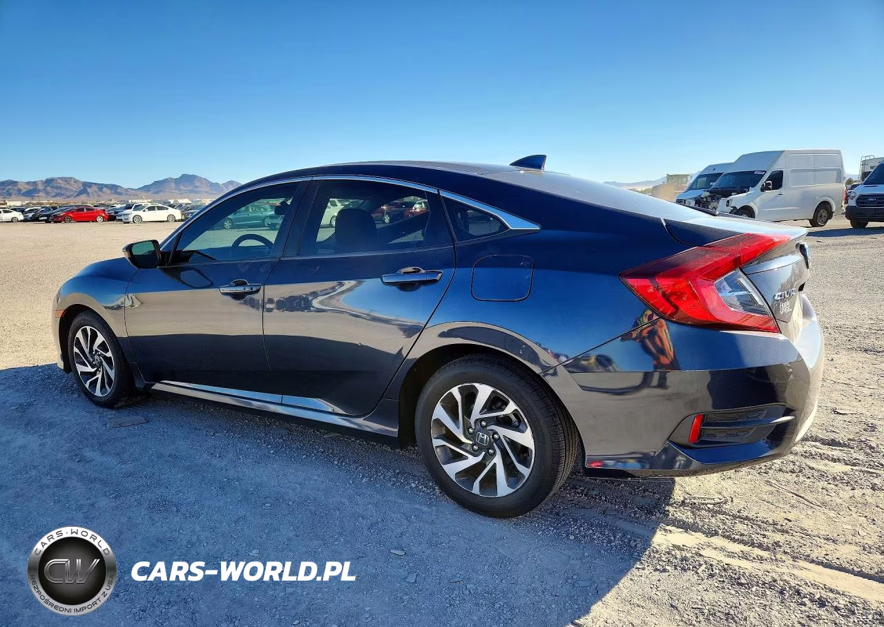 2018 Honda Civic Ex VIN:19XFC2F71JE012054 - 2