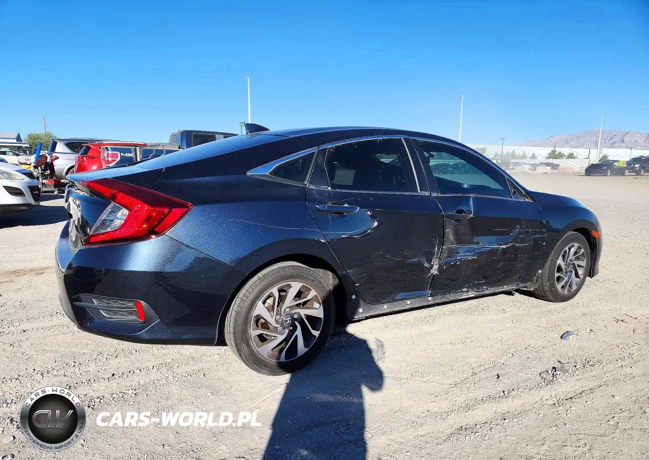 2018 Honda Civic Ex VIN:19XFC2F71JE012054 - 3