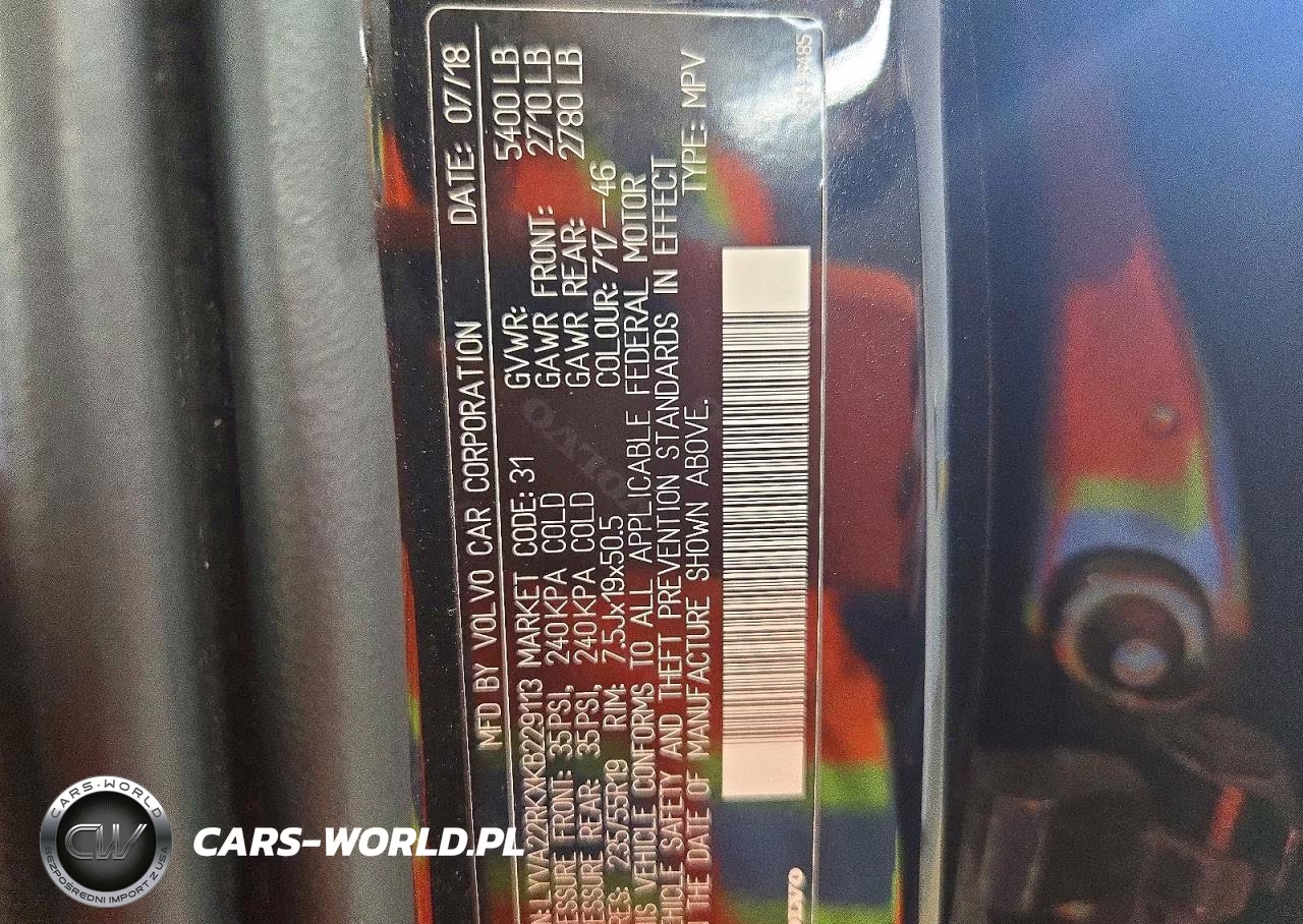 2019 Volvo Xc60 T6 Momentum VIN:LYVA22RKXKB229113 - 13