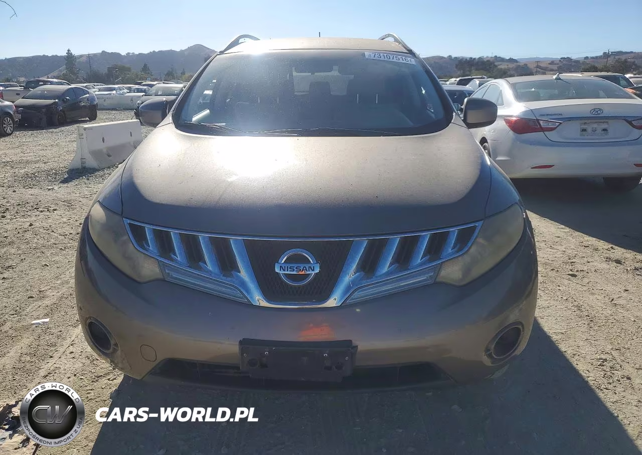 2009 Nissan Murano S VIN:JN8AZ18U09W010372 - 5