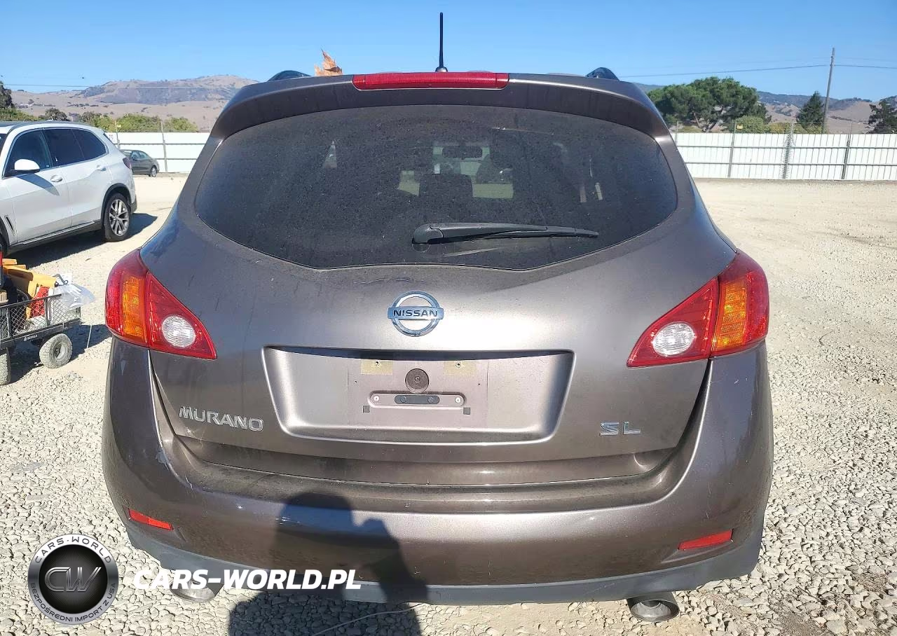 2009 Nissan Murano S VIN:JN8AZ18U09W010372 - 6