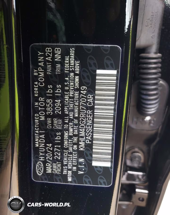2024 Hyundai Elantra Sel VIN:KMHLM4DG2RU770749 - 12