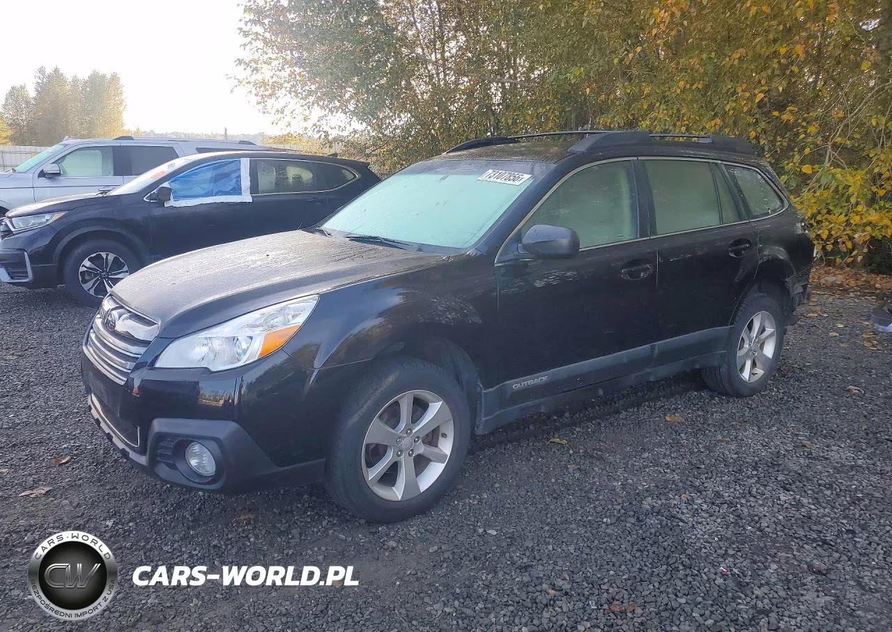 2014 Subaru Outback 2.5I VIN:4S4BRBAC6E3206847 - 1