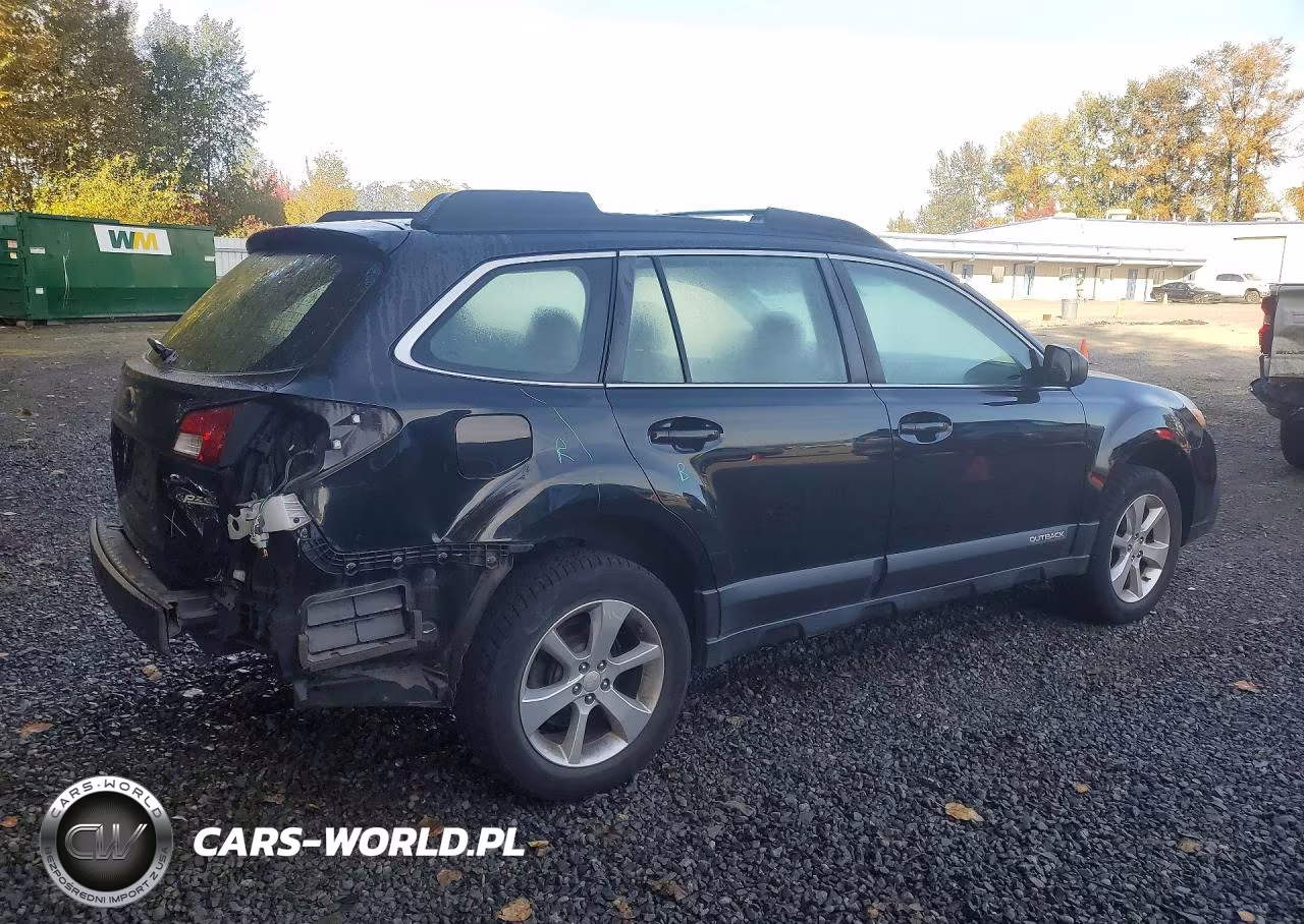 2014 Subaru Outback 2.5I VIN:4S4BRBAC6E3206847 - 3