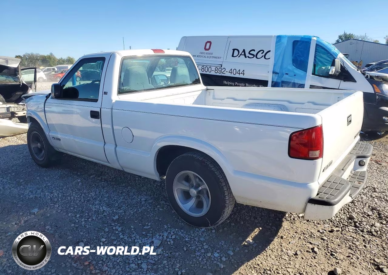 1999 Chevrolet S-10 Ls VIN:1GCCS1444X8111589 - 2