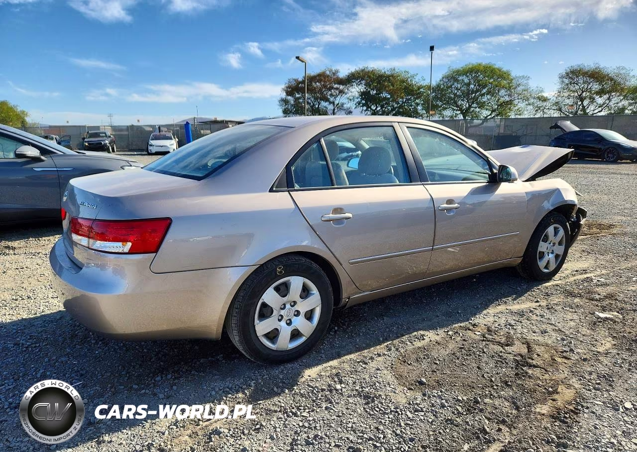 2007 Hyundai Sonata Gls VIN:5NPET46C77H189958 - 3