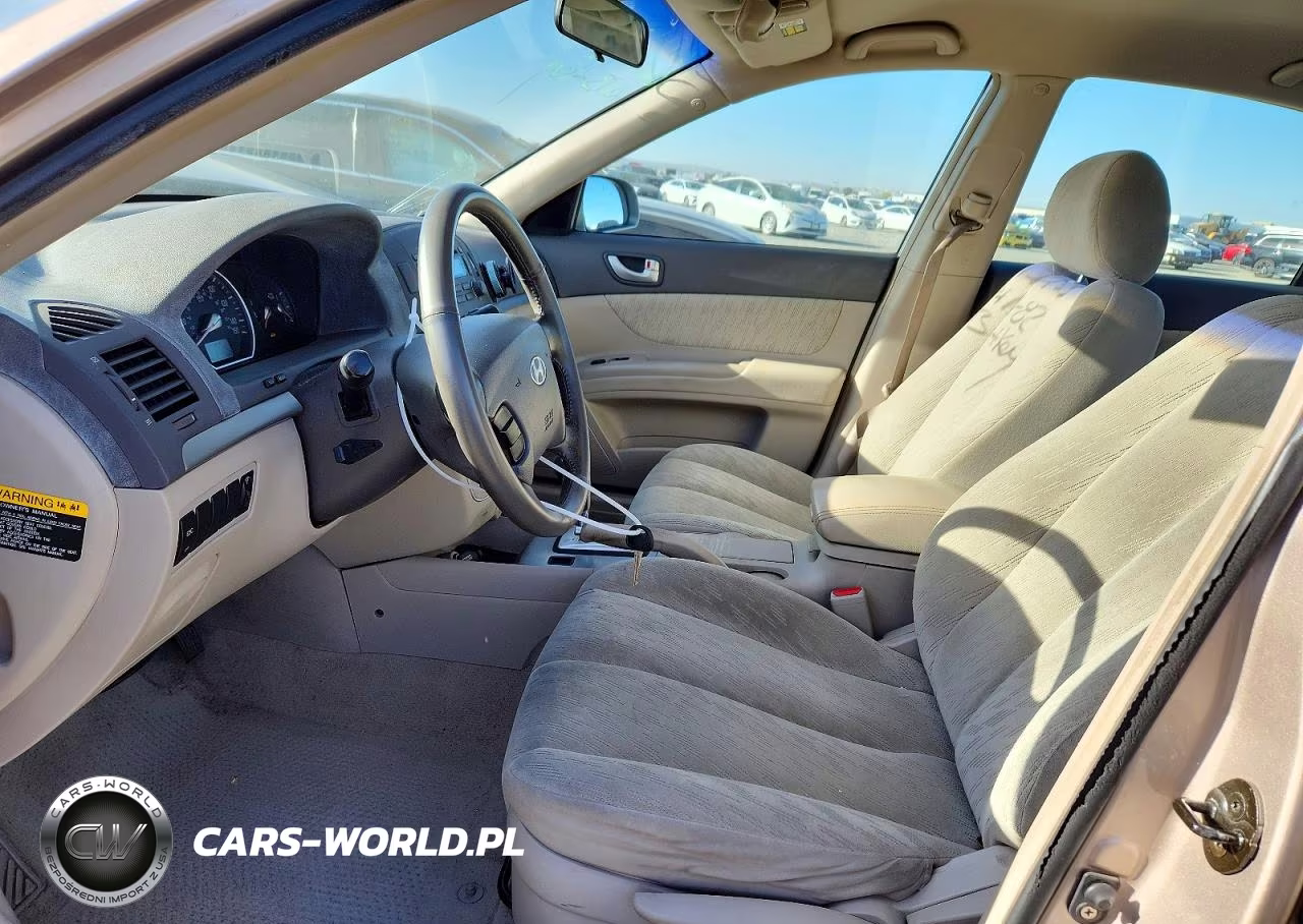 2007 Hyundai Sonata Gls VIN:5NPET46C77H189958 - 7