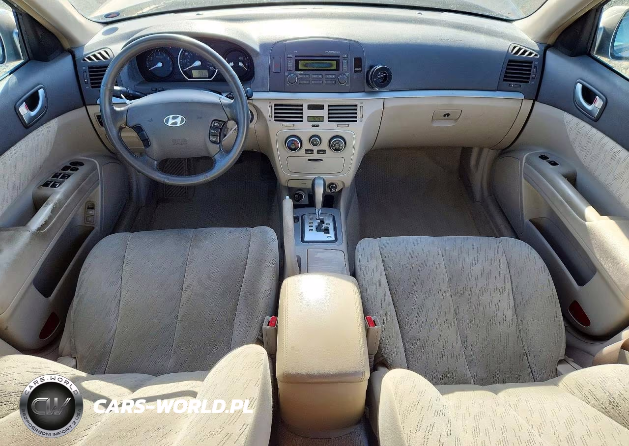 2007 Hyundai Sonata Gls VIN:5NPET46C77H189958 - 8