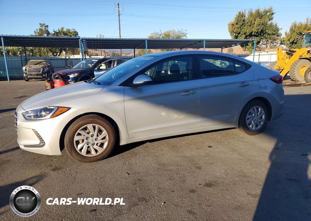 2018 Hyundai Elantra Se VIN:5NPD74LF7JH377384 - 1