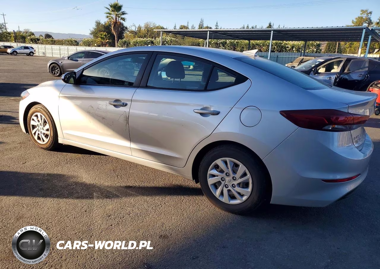 2018 Hyundai Elantra Se VIN:5NPD74LF7JH377384 - 2