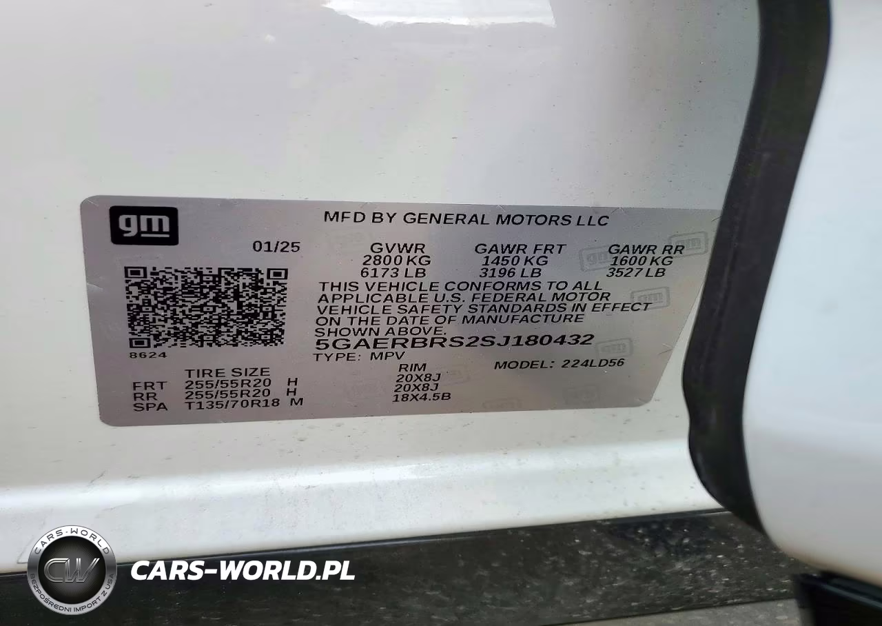 2025 Buick Enclave Sport Touring VIN:5GAERBRS2SJ180432 - 13
