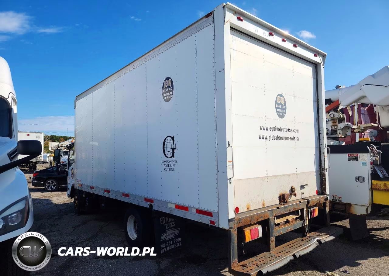 2014 Isuzu Npr Hd Box Truck VIN:JALC4W161E7001811 - 2
