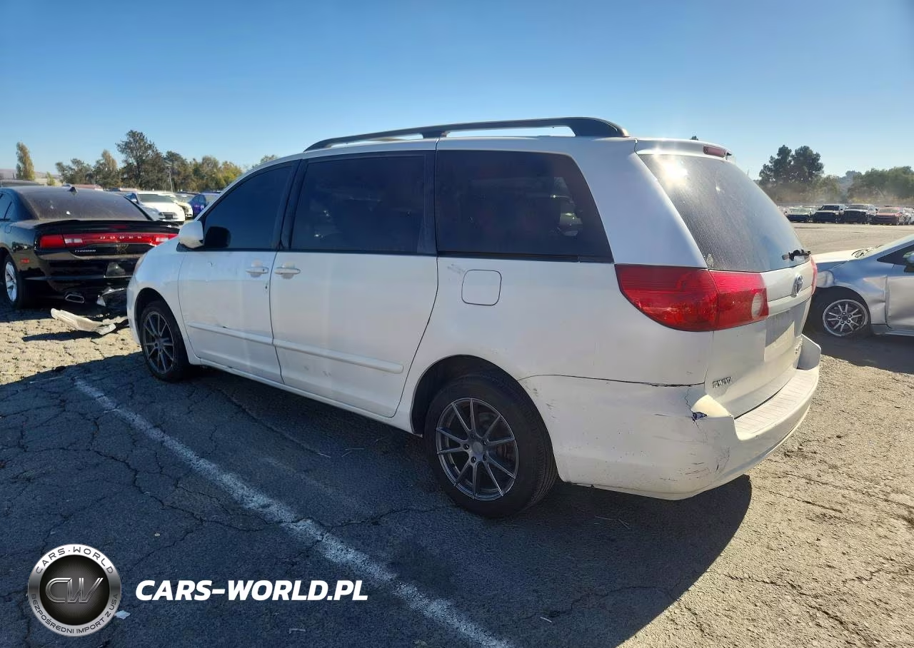 2007 Toyota Sienna Xle VIN:5TDZK22C37S098436 - 2