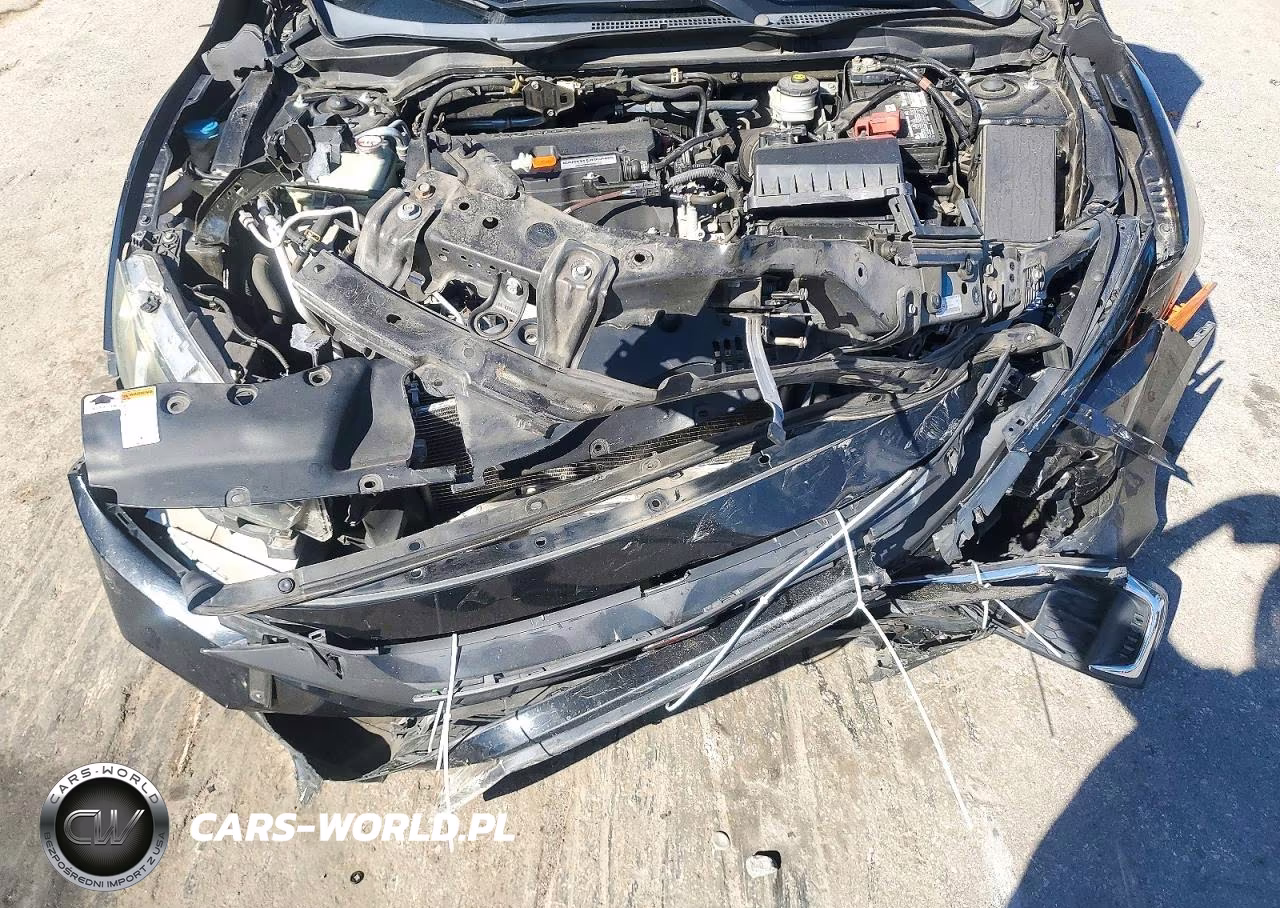 2019 Honda Civic Lx VIN:19XFC2F64KE017161 - 11