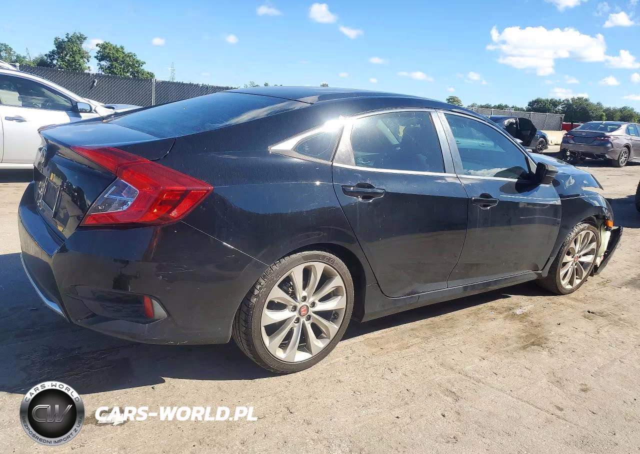 2019 Honda Civic Lx VIN:19XFC2F64KE017161 - 3