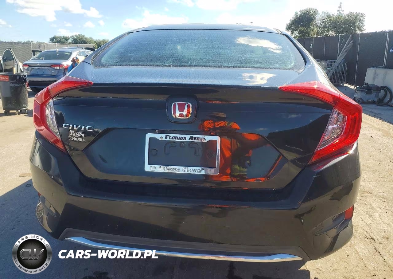 2019 Honda Civic Lx VIN:19XFC2F64KE017161 - 6