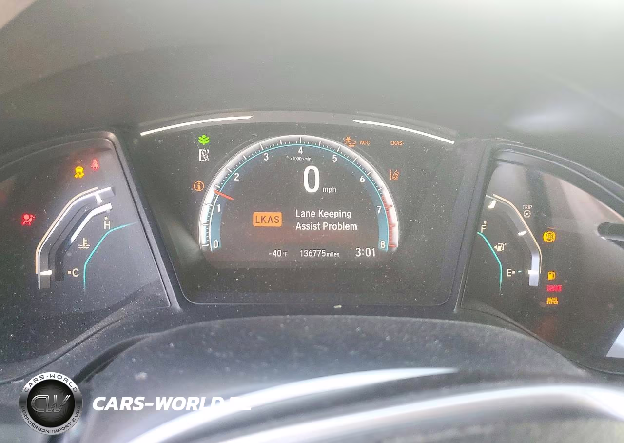 2019 Honda Civic Lx VIN:19XFC2F64KE017161 - 9