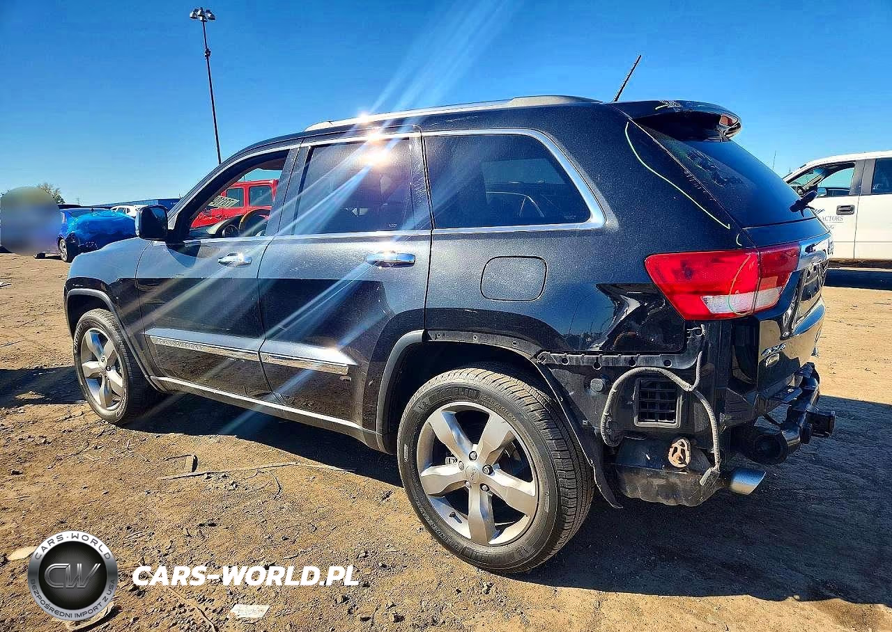 2013 Jeep Grand Cherokee Overland VIN:1C4RJFCTXDC581573 - 2