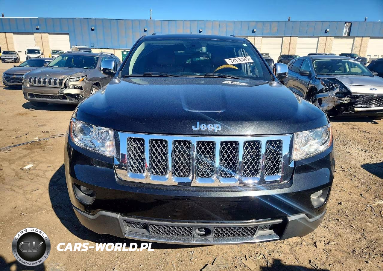 2013 Jeep Grand Cherokee Overland VIN:1C4RJFCTXDC581573 - 5
