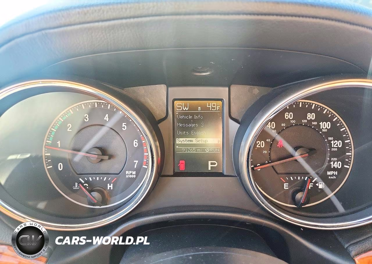 2013 Jeep Grand Cherokee Overland VIN:1C4RJFCTXDC581573 - 9