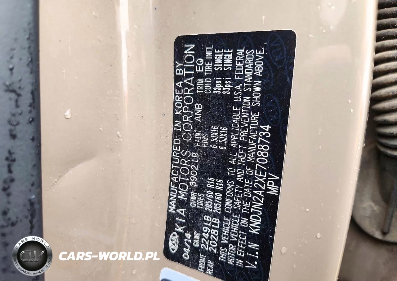 2014 Kia Soul VIN:KNDJN2A2XE7088734 - 12