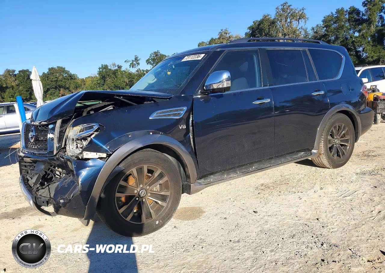 2017 Nissan Armada Platinum VIN:JN8AY2ND1H9002243 - 1