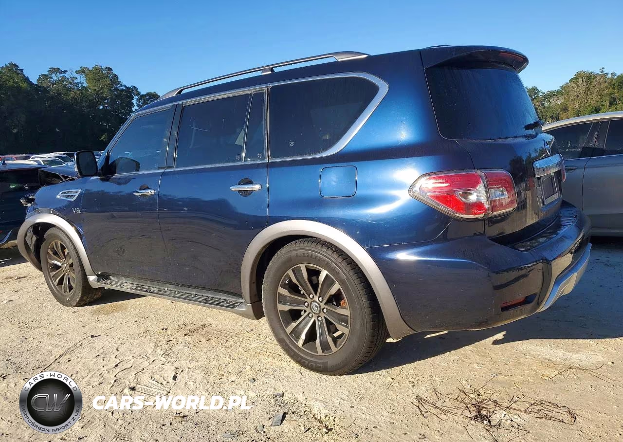 2017 Nissan Armada Platinum VIN:JN8AY2ND1H9002243 - 2