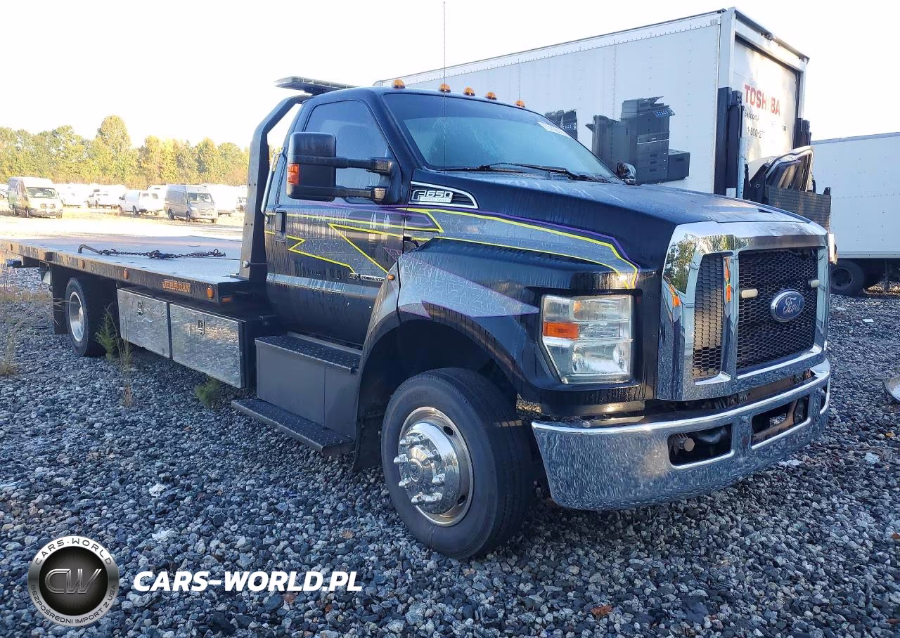 2017 Ford F650 Super - Rollback Tow Truck VIN:1FDNF6DC6HDB02057 - 4