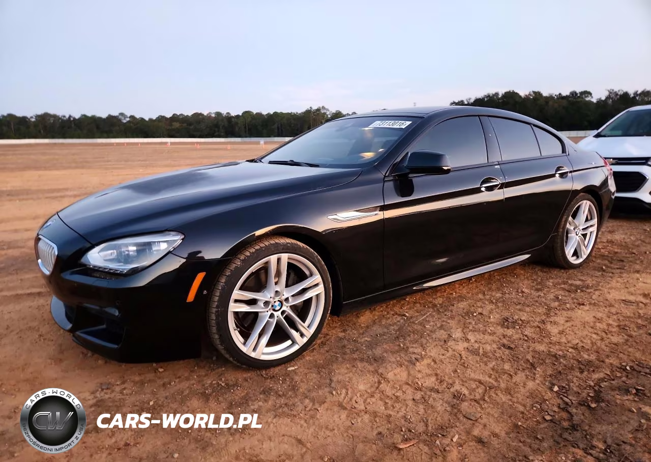 2015 BMW 650 I Gran Coupe VIN:WBA6B2C57FGB99376 - 1