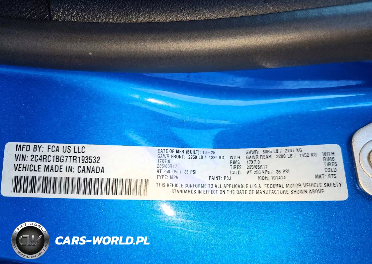 2026 Chrysler Pacifica Select VIN:2C4RC1BG7TR193532 - 13