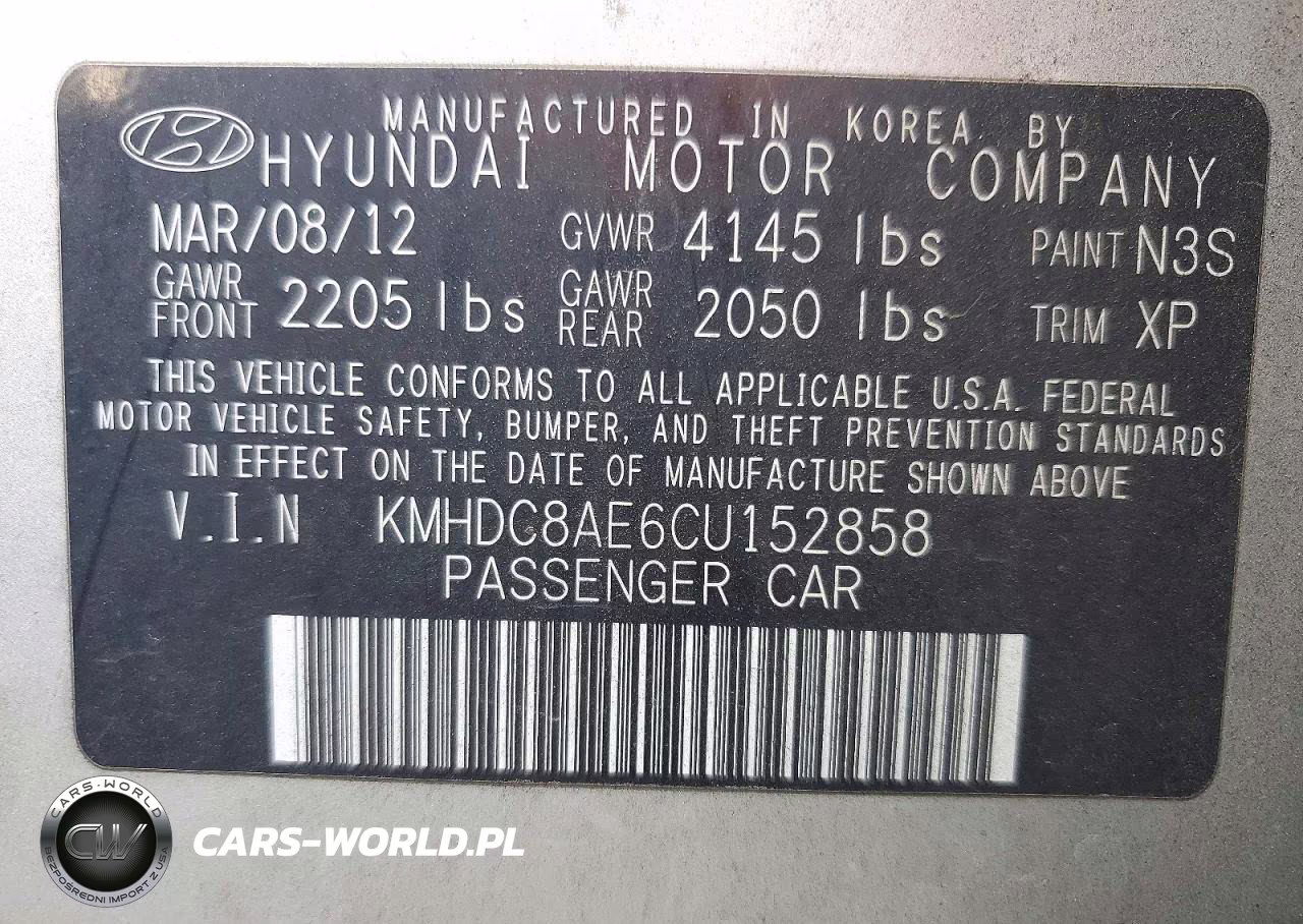 2012 Hyundai Elantra Touring Gls VIN:KMHDC8AE6CU152858 - 13